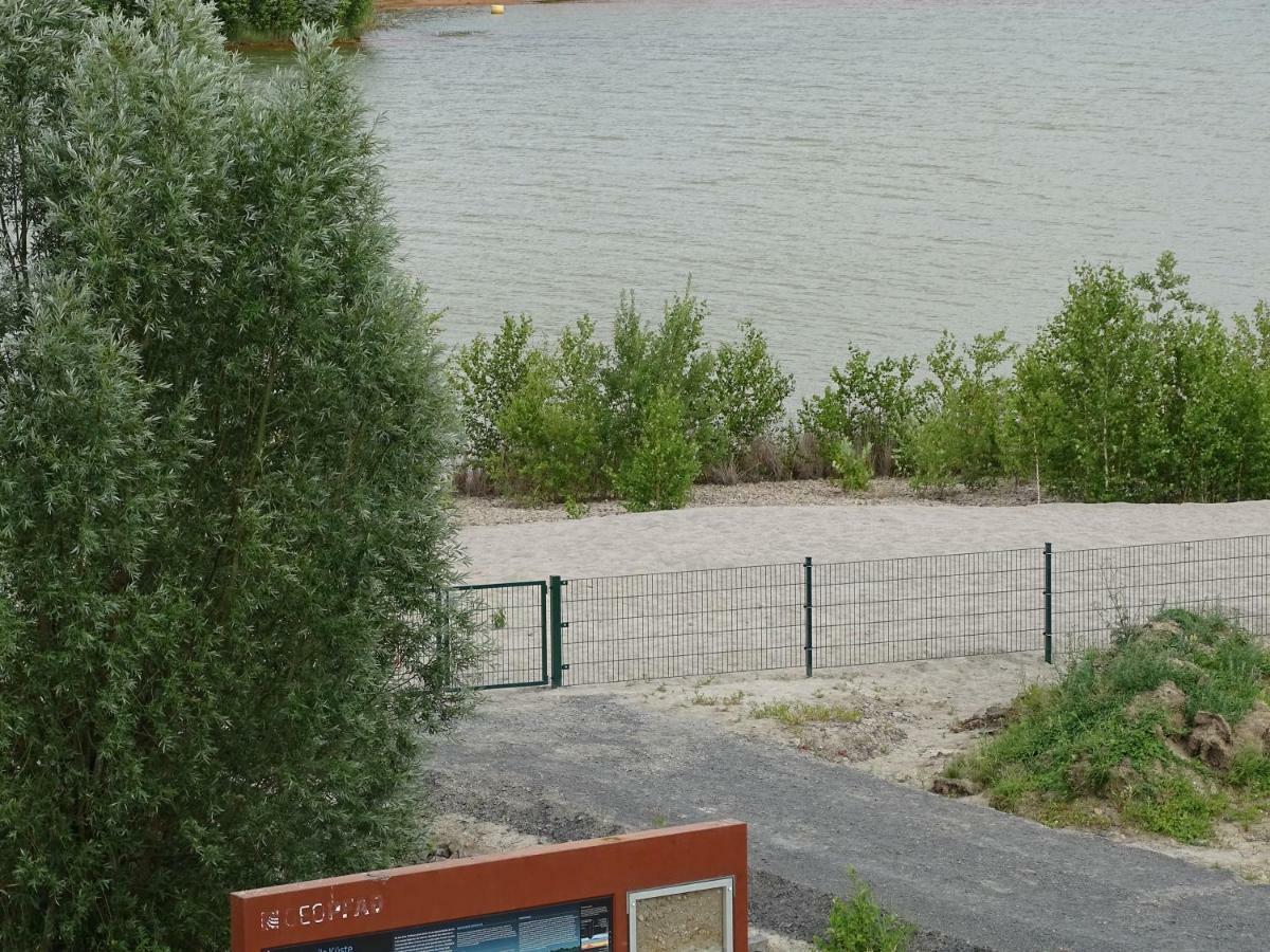 Feriendomizil Am Stoermthaler See, Lagovida, Leipziger Neuseenland, Grosspoesna, Privatstrand Luaran gambar