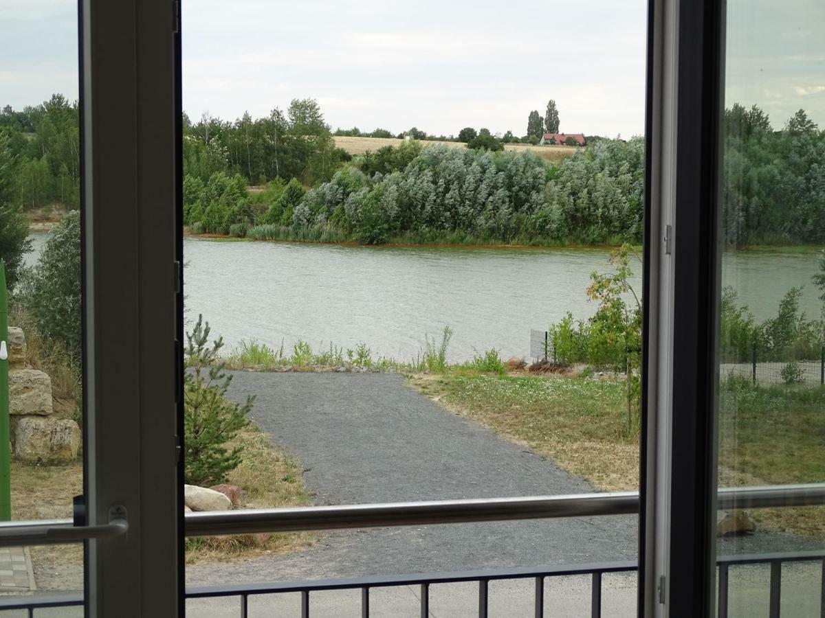 Feriendomizil Am Stoermthaler See, Lagovida, Leipziger Neuseenland, Grosspoesna, Privatstrand Luaran gambar