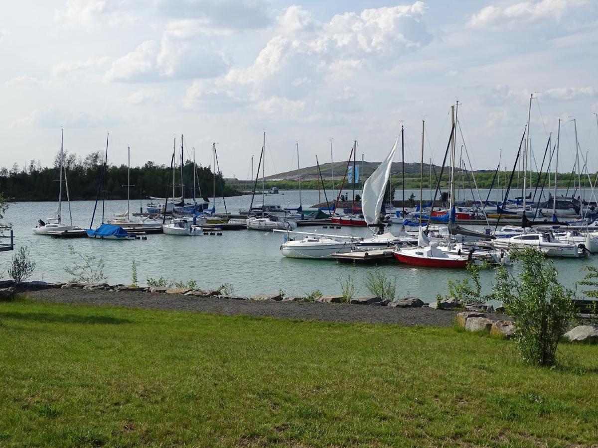 Feriendomizil Am Stoermthaler See, Lagovida, Leipziger Neuseenland, Grosspoesna, Privatstrand Luaran gambar